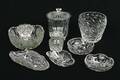 A Collection of Cut Glass Articles