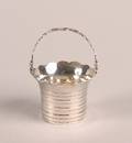 A George III Silver Handled Basket Walter Brind