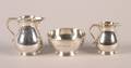 An Elizabeth II Silver Creamer and Waste Bowl Walter H Wilson