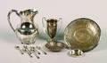 A Collection of Sterling Silver Table Articles