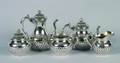 An American Silver Five Piece Tea and Coffee Service Hamilton  Diesinger