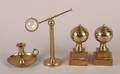 A Group of Assorted Brass Desktop Articles