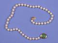A Ladys Single Strand Cultured Pearl Necklace
