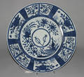 A Chinese Export Blue and White Porcelain Charger