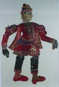 An Indian Leather Shadow Puppet Rajasthan