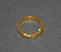 A Gentlemans 21 Karat Yellow Gold Ring NIESSING