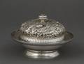 158 TIFFANY  CO STERLING SILVER BUTTER DISH COVER A