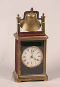 An English Mantel Clock with Alarm