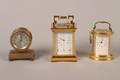 An American Brass Mantel Clock Tiffany  Co