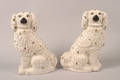 A Pair of Staffordshire Spaniels