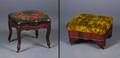 A Group of Two American Footstools