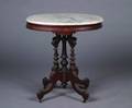 A Victorian Marble Top Side Table