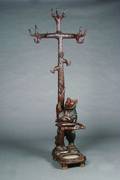 An Austrian Carved Bear Hall Stand