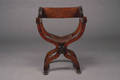 A Mahogany Savonarola Chair