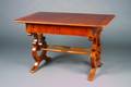 An Biedermeier Inlaid Tulipwood Writing Table