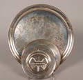 Two American Silver Salvers