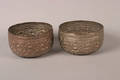 A Pair of Indian Silver Plate Bowls