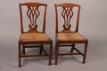 A Set of Four Provincial George III Side Chairs