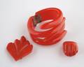 A Group of Vintage Bakelite Jewelry