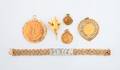 A Group of Yellow Gold Jewelry