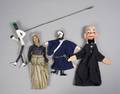 PUPPETS A GROUP OF 4 MISCELLANEOUS PUPPETS