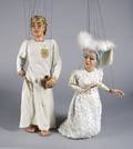 MARIONETTES A GROUP OF 2 MARIONETTES