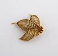 An 18 Karat Yellow Gold Brooch Tiffany  Co