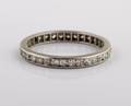 A Platinum and Diamond Eternity Ring