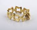 A 14 Karat Yellow Gold Bracelet