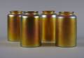 A Set of Four Steuben Aurene Glass Shades