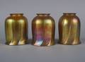 Three Tiffany Favrile Glass Shades