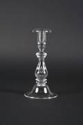 A Steuben Teardrop Candlestick
