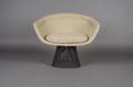 A Warren Platner Padded Lounge Chair for Knoll