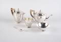 A George VI Sterling Silver Four Piece Tea and Coffee Service London