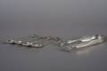 A Pair of Georgian Sterling Silver Sugar Tongs