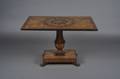 An English Marquetry and Mother of Pearl Tilt Top Table