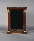 An English Regency Mahogany Marble Topped Console