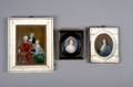 A Collection of Three Portrait Miniatures