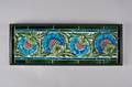 Four Framed William De Morgan Earthenware Tiles