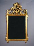A Rococo Style Giltwood Mirror