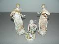 Three Continental Porcelain Figures