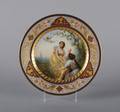 A Royal Vienna Style Porcelain Cabinet Plate