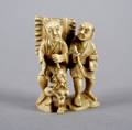 A Japanese Ivory Netsuke