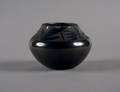 A San Ildefonso Blackware Pottery Vase