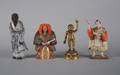 A Group of Four Japanese Figures