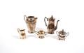 An Assembled Silverplate Tea and Coffee Service