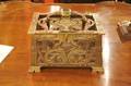 An Art Nouveau Style Brass Table Casket