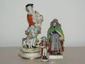 A German Porcelain Figure of an 18th Century Musician