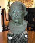 A Bronze Bust of an Unknown Gentleman