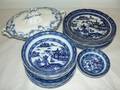 A Partial Set of English Dinnerware Ashworth Brothers